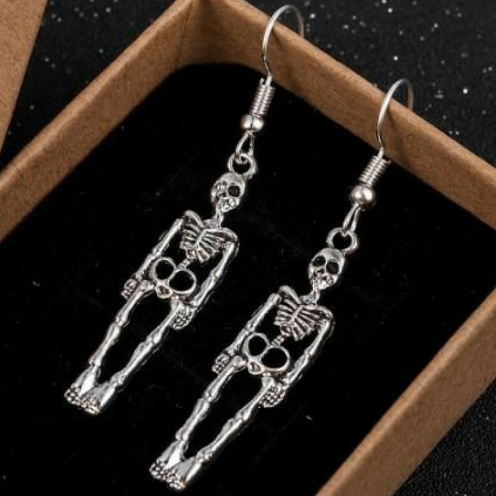Skeleton Earrings - Picture 4 of 5